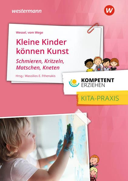 Kleine Kinder können Kunst