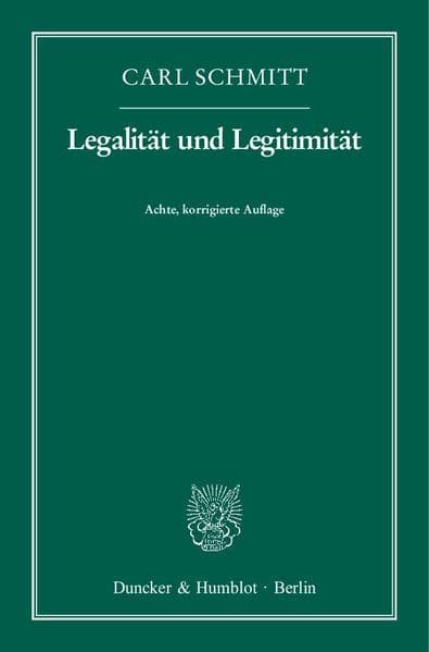 Legalität und Legitimität