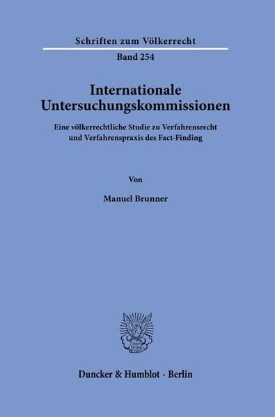 Internationale Untersuchungskommissionen