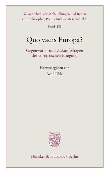 Quo vadis Europa?