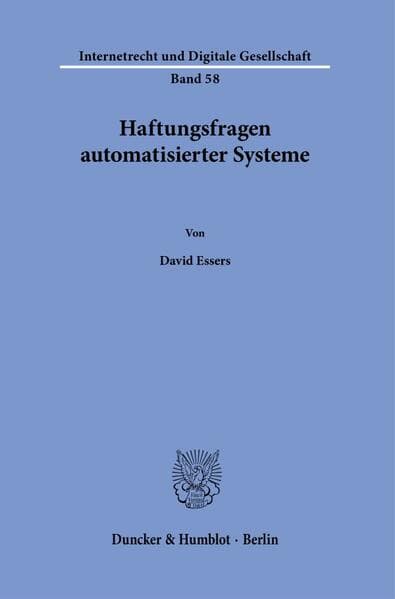 Haftungsfragen automatisierter Systeme