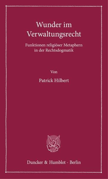 Wunder im Verwaltungsrecht