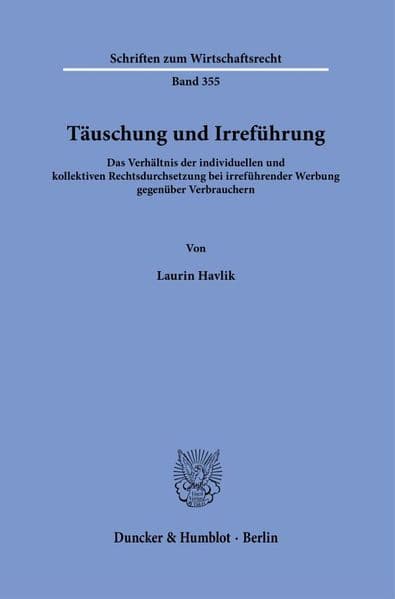 Täuschung und Irreführung