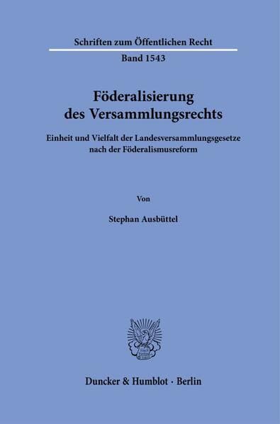 Föderalisierung des Versammlungsrechts