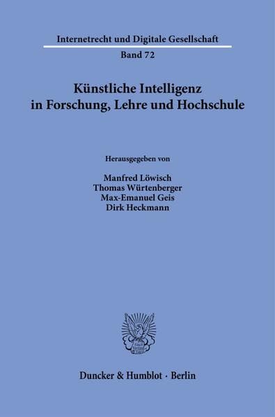 Künstliche Intelligenz in Forschung, Lehre und Hochschule