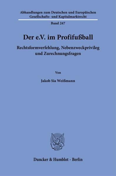 Der e.V. im Profifußball