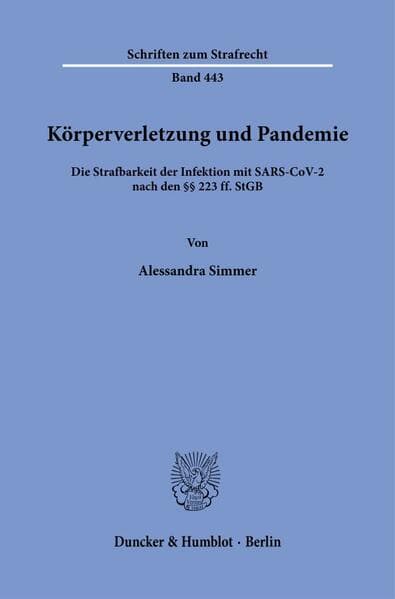Körperverletzung und Pandemie