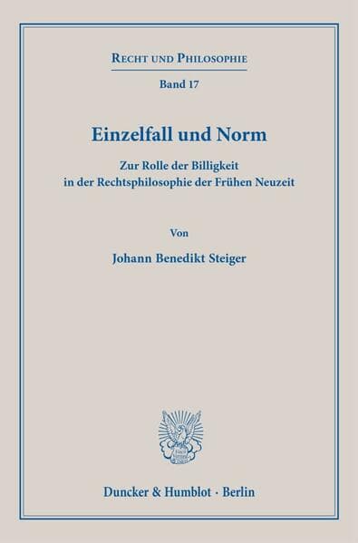Einzelfall und Norm