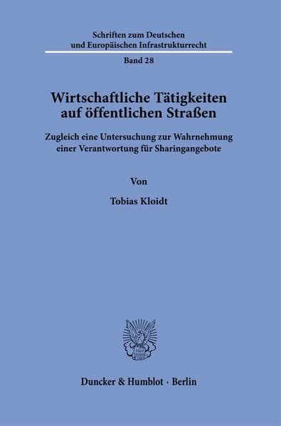 Wirtschaftliche Tätigkeiten auf öffentlichen Straßen