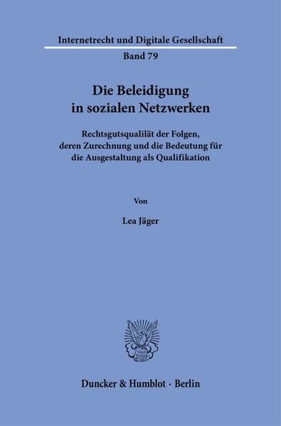 Die Beleidigung in sozialen Netzwerken