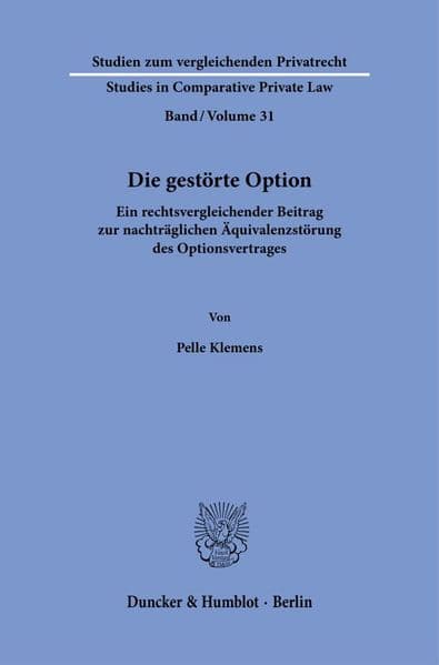 Die gestörte Option