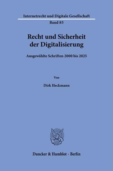 Recht und Sicherheit der Digitalisierung