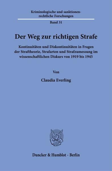 Der Weg zur richtigen Strafe