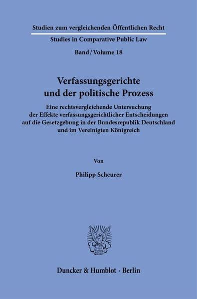 Verfassungsgerichte und der politische Prozess
