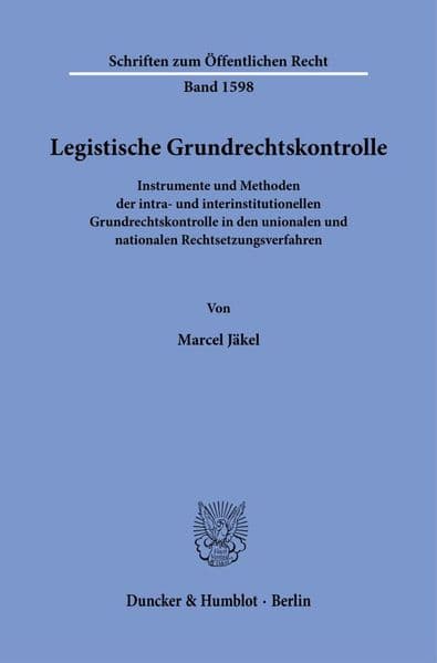 Legistische Grundrechtskontrolle