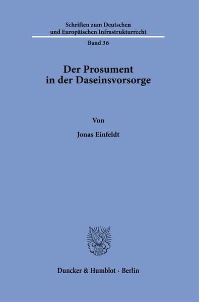 Der Prosument in der Daseinsvorsorge