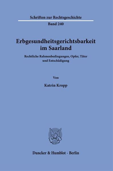 Erbgesundheitsgerichtsbarkeit im Saarland