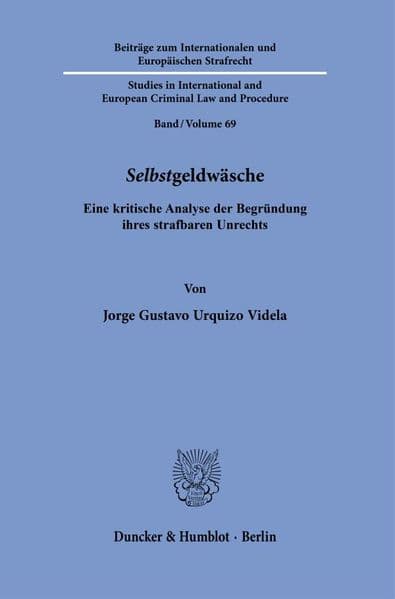 Selbstgeldwäsche
