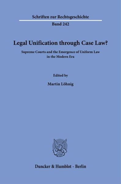 Legal Unification through Case Law?