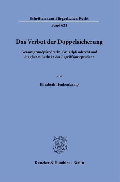 Das Verbot der Doppelsicherung
