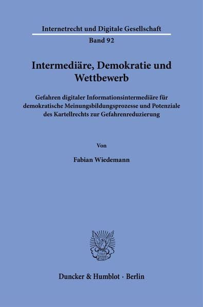 Intermediäre, Demokratie und Wettbewerb