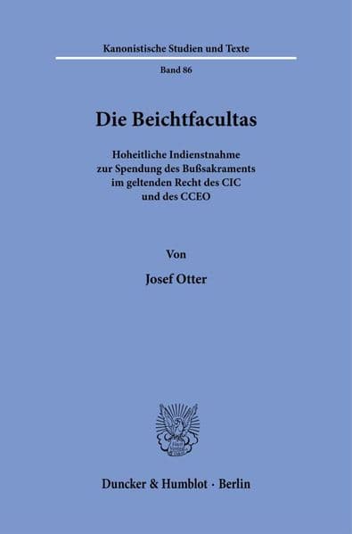 Die Beichtfacultas