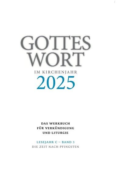 Gottes Wort im Kirchenjahr