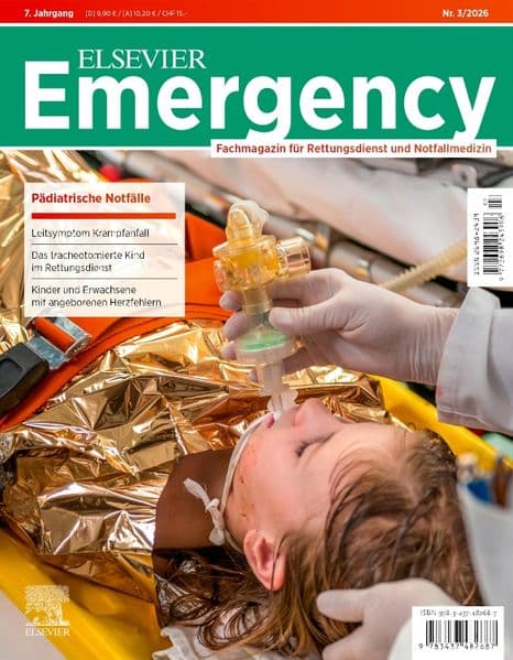 ELSEVIER Emergency. Pädiatrische Notfälle. 3/2026