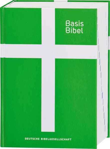 Basisbibel. Die Kompakte. Grün. Der moderne Bibel-Standard: neue Bibelübersetzung des AT und NT nach den Urtexten mit umfangreichen Erklärungen. Leicht lesbares Layout. In 3 modernen Farben erhältlich