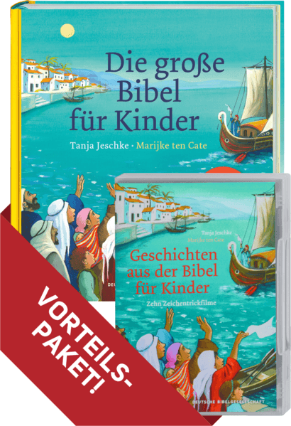 Die große Bibel für Kinder. Kombi-Paket (Buch + DVD)