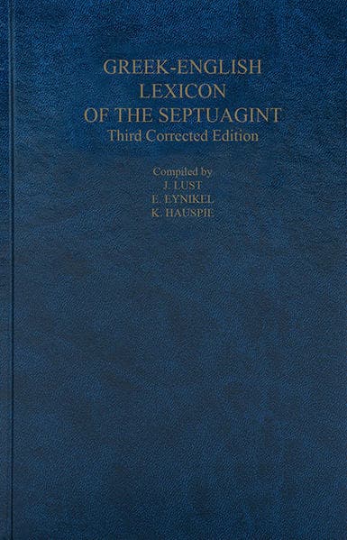 A Greek-English Lexicon of the Septuagint