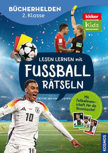 kicker Kids, Lesen lernen mit Fußballrätseln