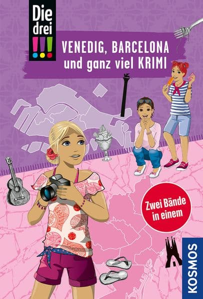Die drei !!!, Venedig, Barcelona und ganz viel Krimi