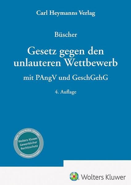 UWG -Gesetz gegen den unlauteren Wettbewerb - Kommentar