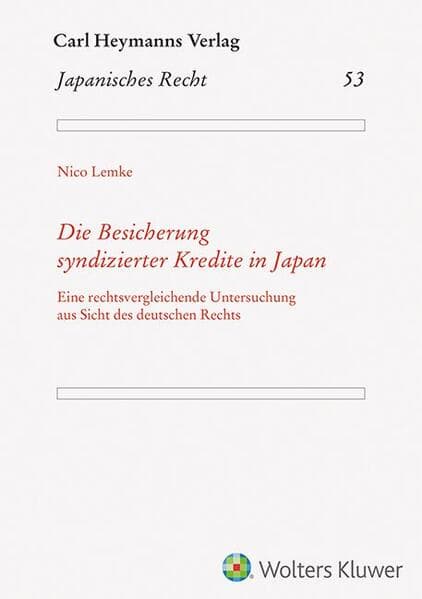 Die Besicherung syndizierter Kredite in Japan