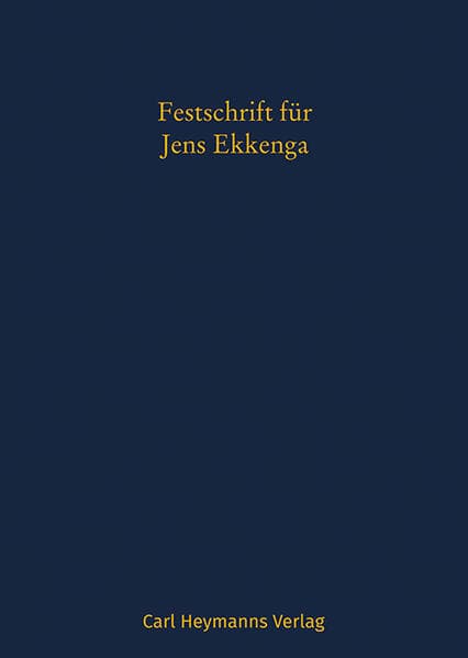 Festschrift für Jens Ekkenga
