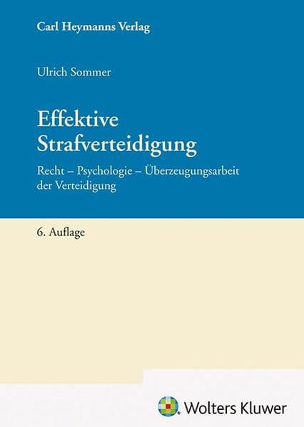 Effektive Strafverteidigung