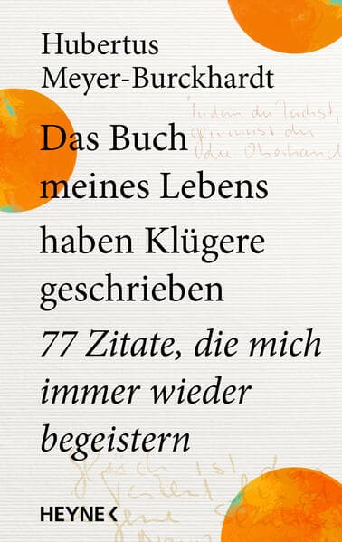 Das Buch meines Lebens haben Klügere geschrieben