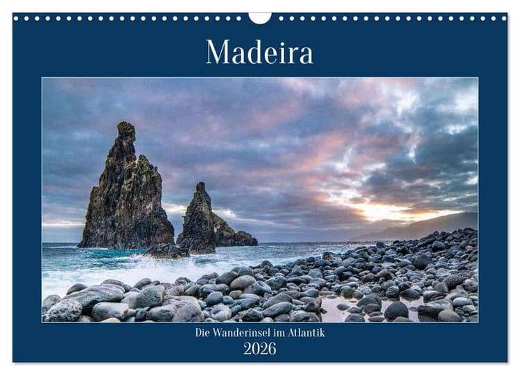 Madeira // Die Wanderinsel im Atlantik (Wandkalender 2026 DIN A3 quer), CALVENDO Monatskalender