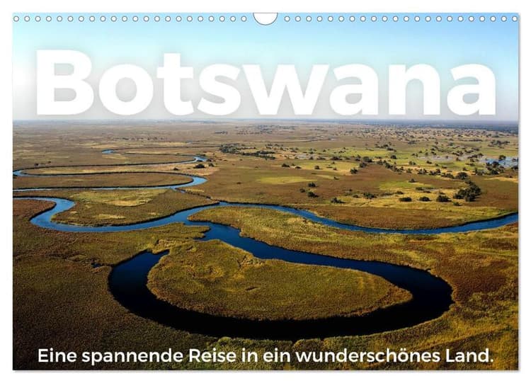 Botswana - Eine spannende Reise in ein wunderschönes Land. (Wandkalender 2026 DIN A3 quer), CALVENDO Monatskalender
