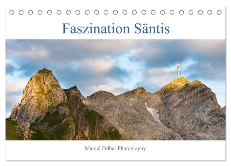 Faszination Säntis (Tischkalender 2026 DIN A5 quer), CALVENDO Monatskalender