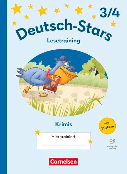 Deutsch-Stars - Lesetraining Ausgabe 2025 - 3./4. Schuljahr