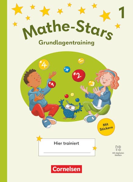 Mathe-Stars - Grundlagentraining Ausgabe ab 2025 - 1. Schuljahr