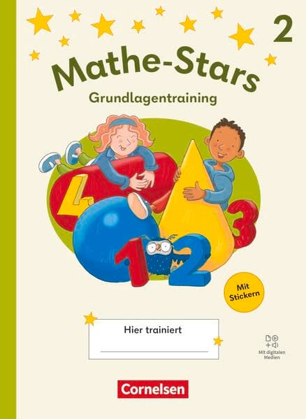 Mathe-Stars - Grundlagentraining Ausgabe ab 2025 - 2. Schuljahr