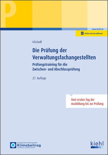 Die Prüfung der Verwaltungsfachangestellten