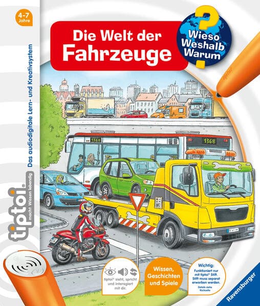 tiptoi® Wieso? Weshalb? Warum? - Die Welt der Fahrzeuge