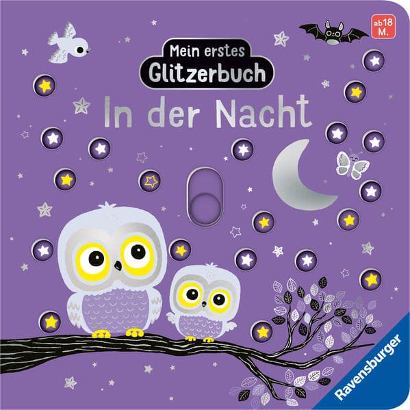 Mein erstes Glitzerbuch - In der Nacht