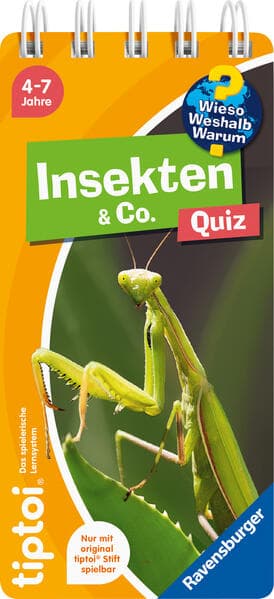 tiptoi® Wieso? Weshalb? Warum? Quiz - Insekten & Co