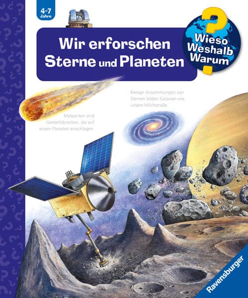 Wieso? Weshalb? Warum? Kernreihe, Band 59 - Wir erforschen Sterne und Planeten