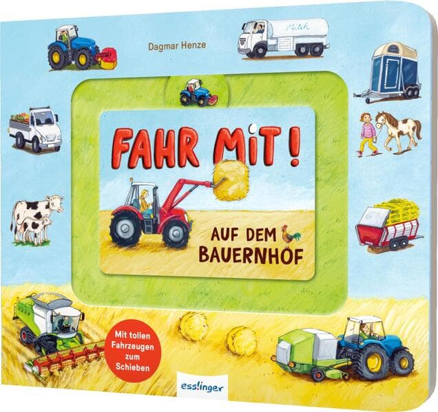 Meine Schiebebahn-Pappe: Fahr mit auf dem Bauernhof